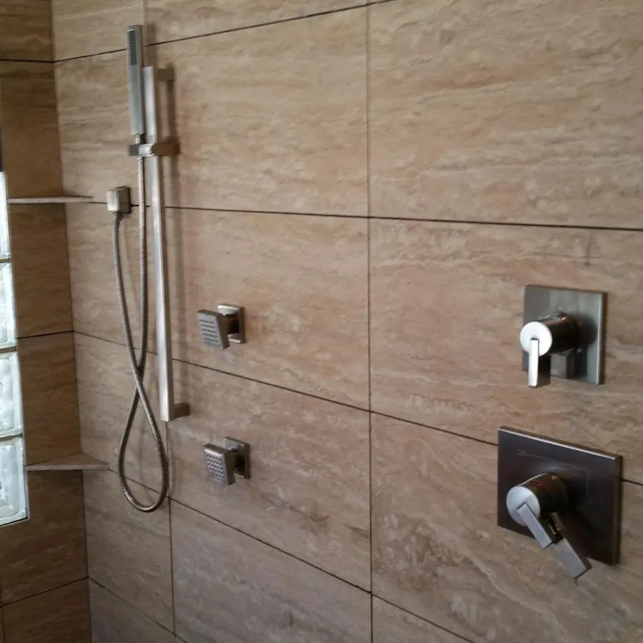 Shower fixture installation for Water Heater Replacement in Maquoketa
